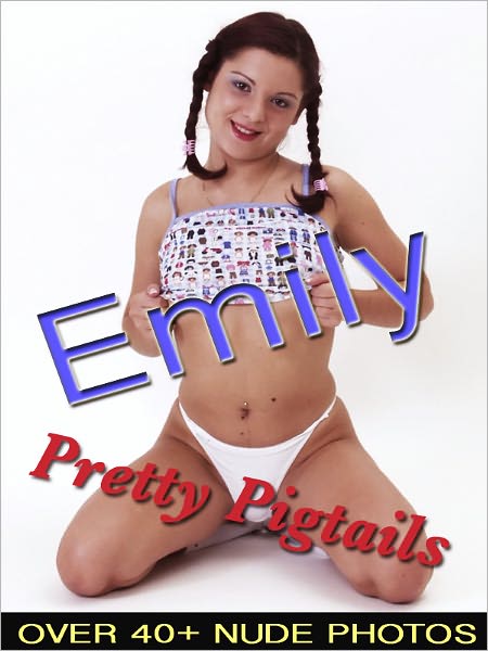 Emily - Pretty Pigtails (Nude Women Photos)