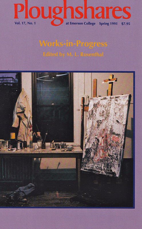 Ploughshares Spring 1991 Guest-Edited by M. L. Rosenthal