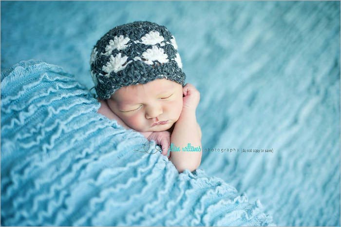 ocean waves beanie