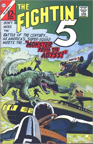 Fightin Five Number 41 Action Comic Book