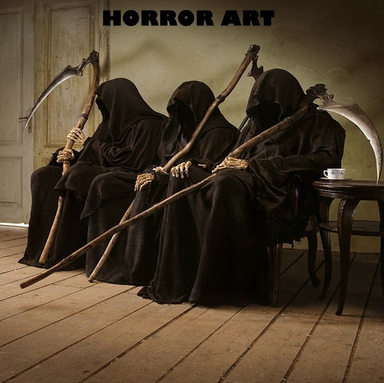 HORROR: HORROR ART 2012 ( horror, thriller, suspense, Dracula, vampire, devil, hell, death )