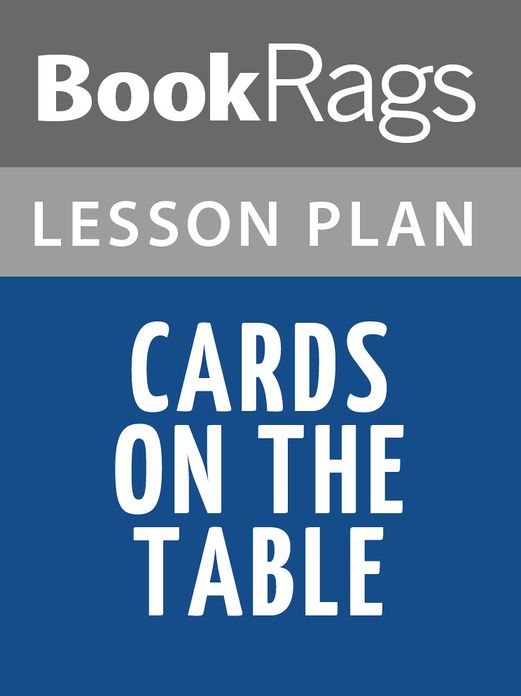 Cards on the Table by Agatha Christie Lesson Plans