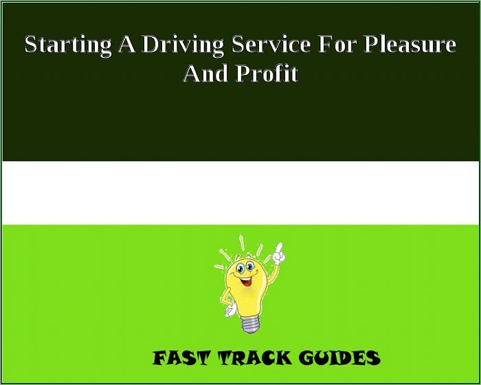 Starting A Driving Service For Pleasure And Profit