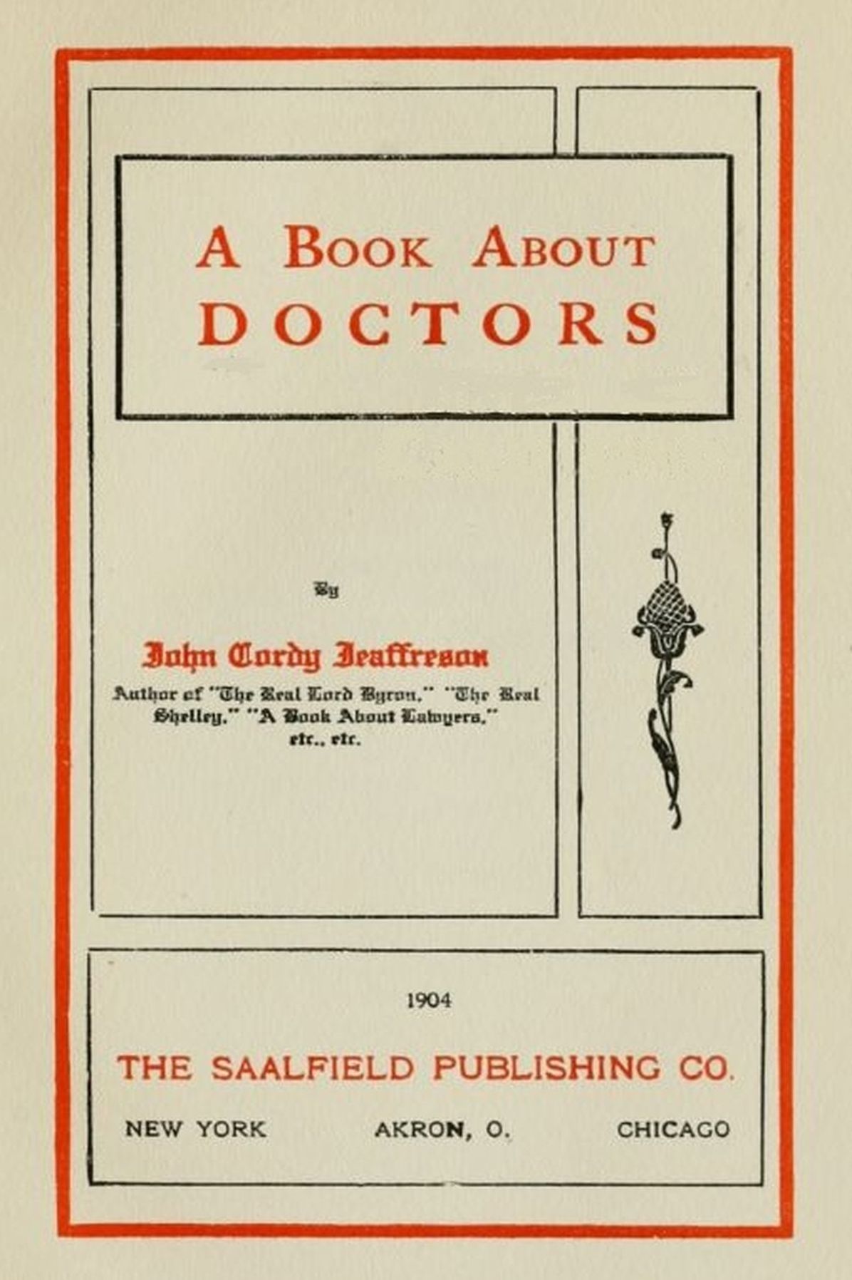 A Book about Doctors