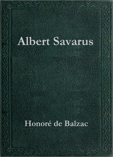 Albert Savarus