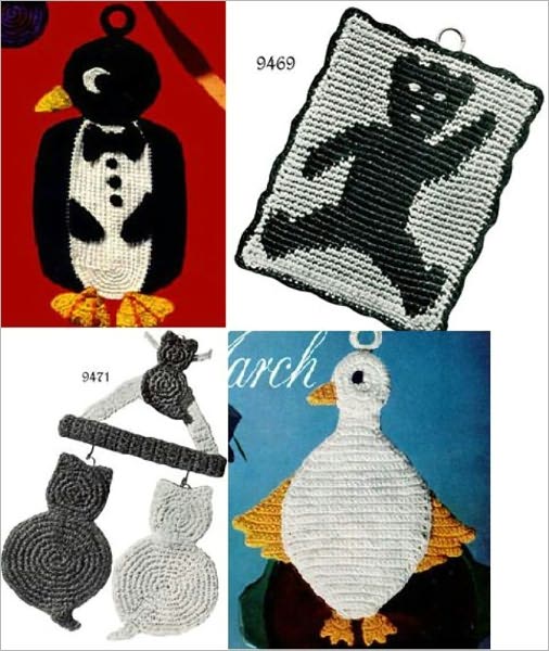 They’re Animal Potholders for Crocheting