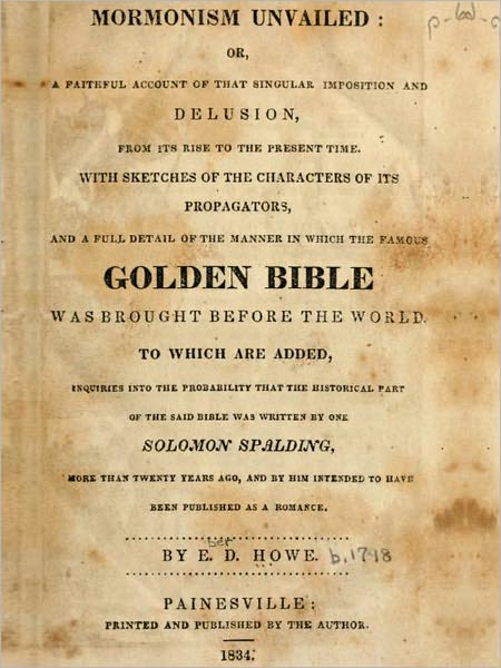 Mormonism Unvailed (Illustrated)