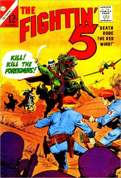 Fightin Five Number 34 Action Comic Book