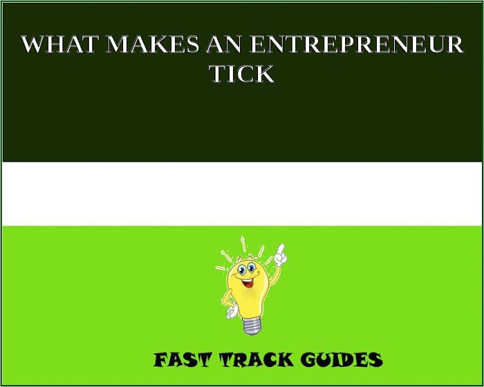 WHAT MAKES AN ENTREPRENEUR TICK?