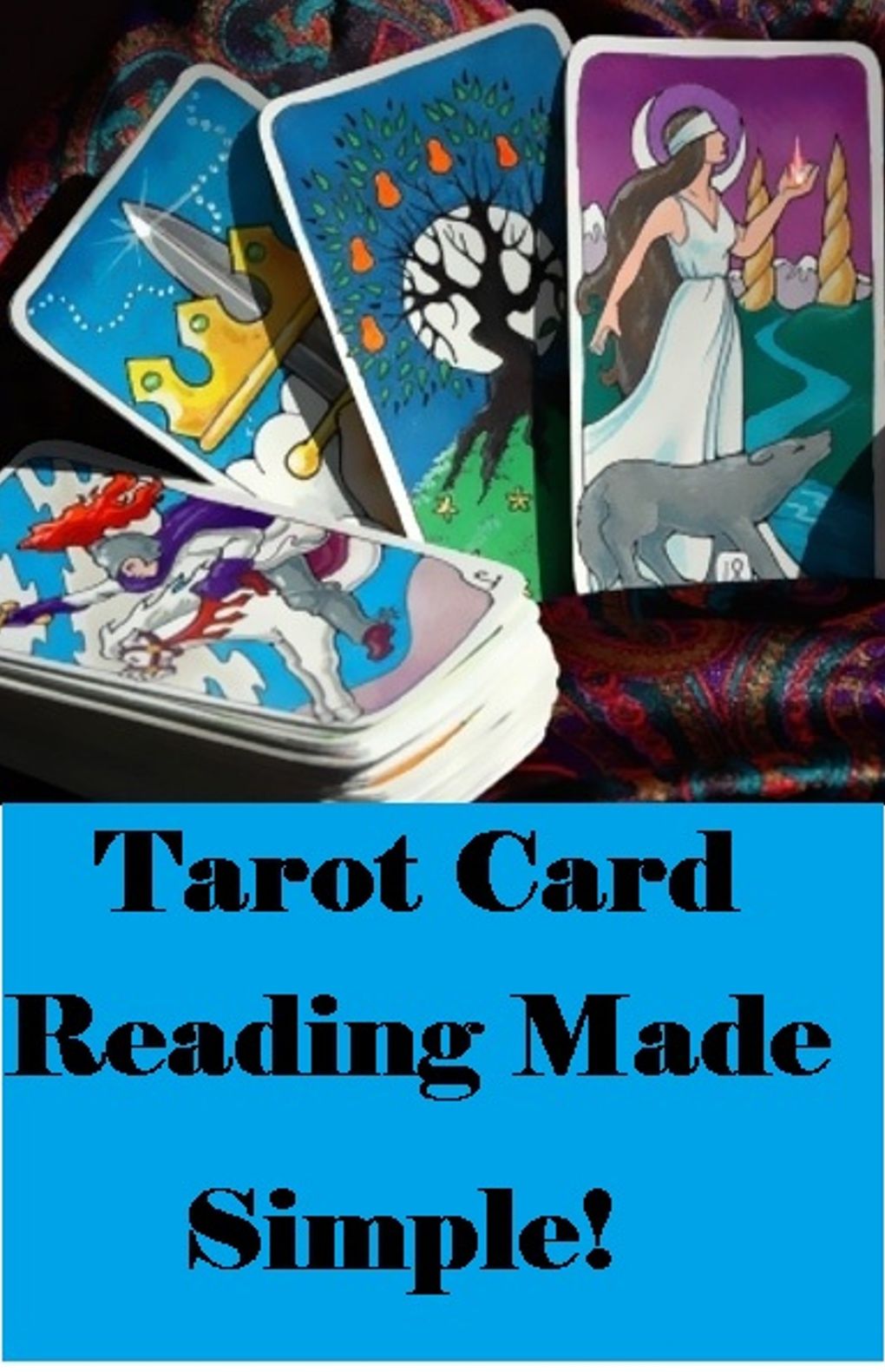 Education & Teaching: Tarot Card Readings Made Simple! ( card, visiting card, reading, perusal, study, recitation, formed, made, built, shaped, constructed, casting )