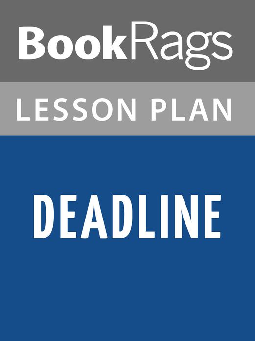 Deadline by Chris Crutcher Lesson Plans