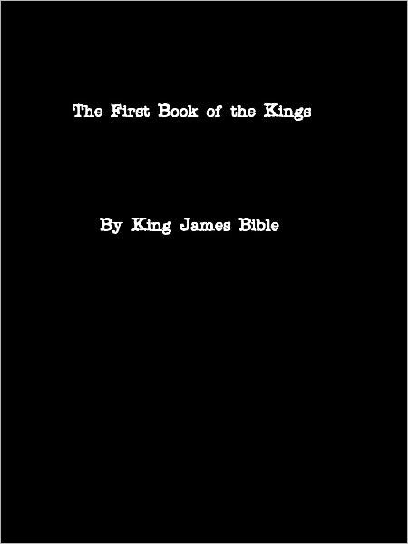 The First Book of the Kings