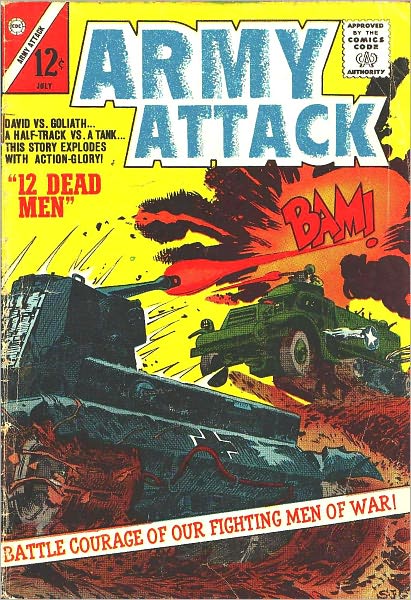 Army Attack Number 1 War Comic Book