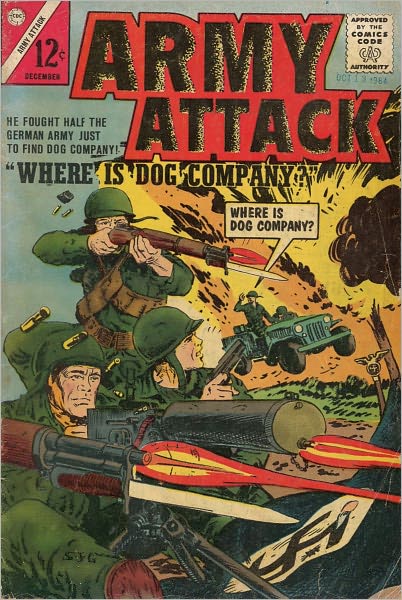 Army Attack Number 3 War Comic Book