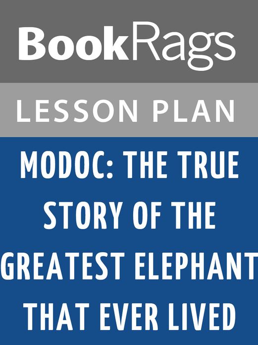 Modoc by Ralph Helfer Lesson Plans