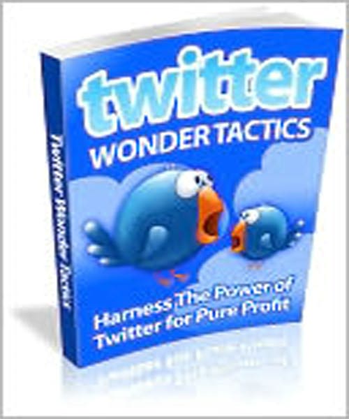 Twitter Wonder Tactics