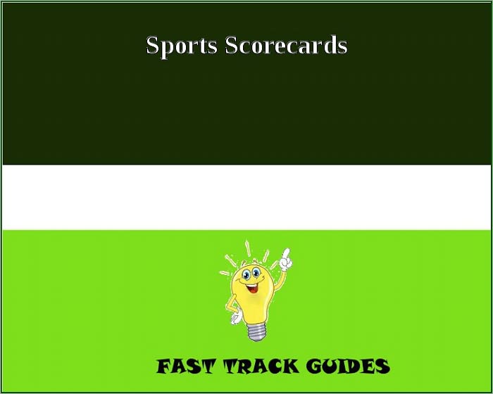 Sports Scorecards - How to Make Money