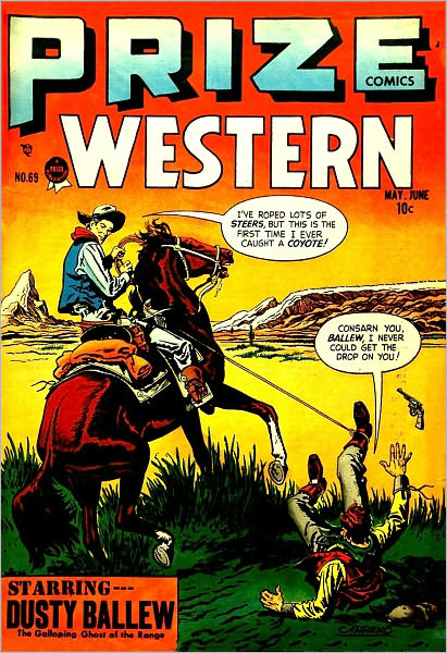 Prize Comics Western Number 69 Western Comic Book