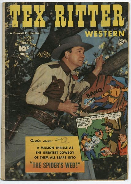Tex Ritter Number 9 Western Comic Book