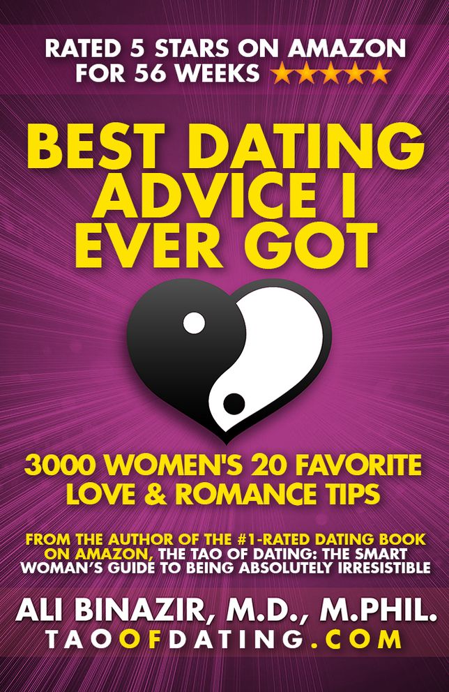 "Best Dating Advice I Ever Got": 3000 Women's 20 Favorite Love & Romance Tips