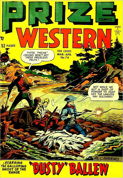 Prize Comics Western Number 74 Western Comic Book