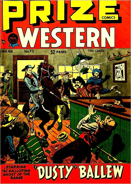 Prize Comics Western Number 73 Western Comic Book