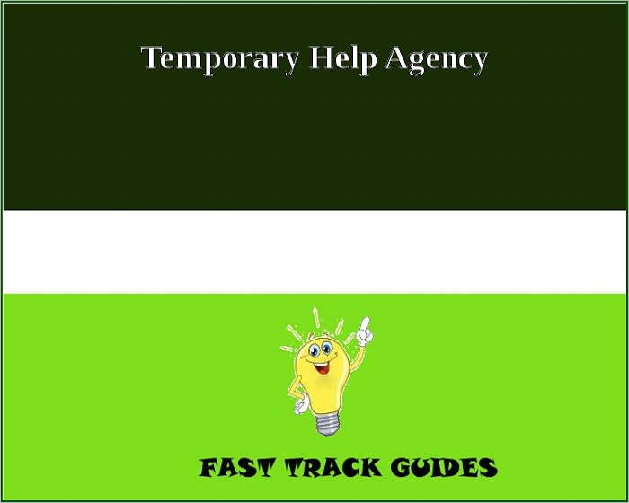 Starting A Temporary Help Agency