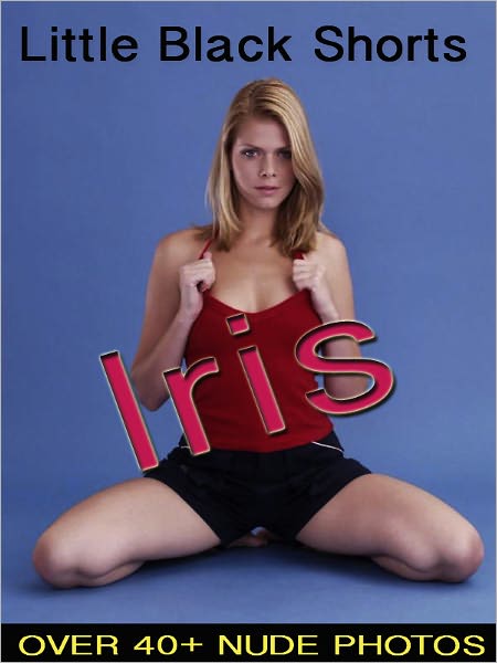 Iris - Little Black shorts (Nude Women Photos)