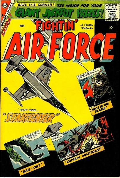 Fightin Air Force Number 16 War Comic Book