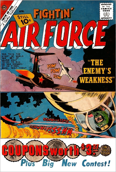 Fightin Air Force Number 26 War Comic Book