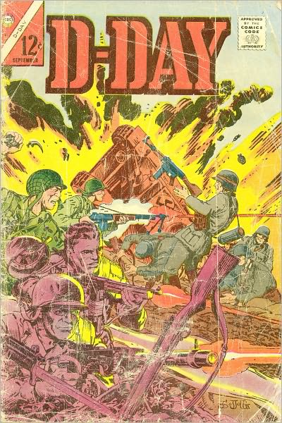 D-Day Number 4 War Comic Book