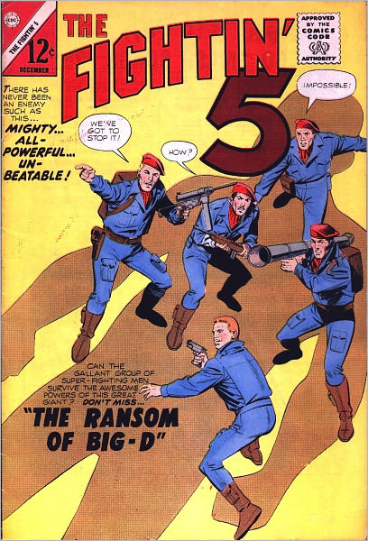 Fightin Five Number 30 Action Comic Book