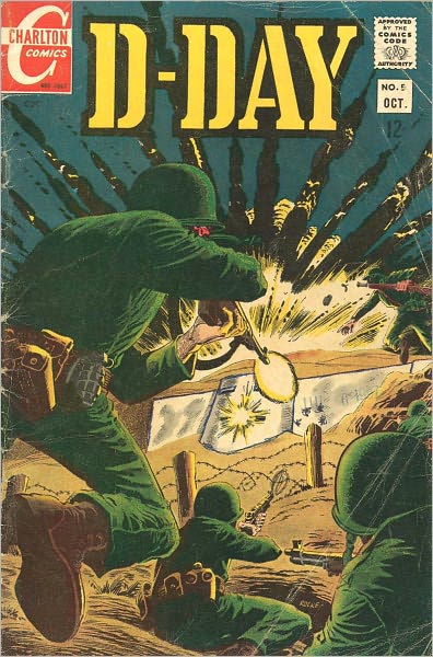D-Day Number 5 War Comic Book