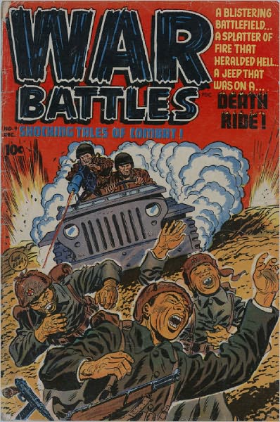 War Battles Number 9 War Comic Book
