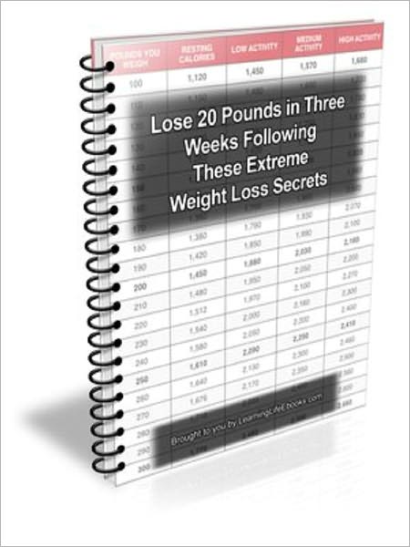 Lose 20 Pounds In Three Weeks