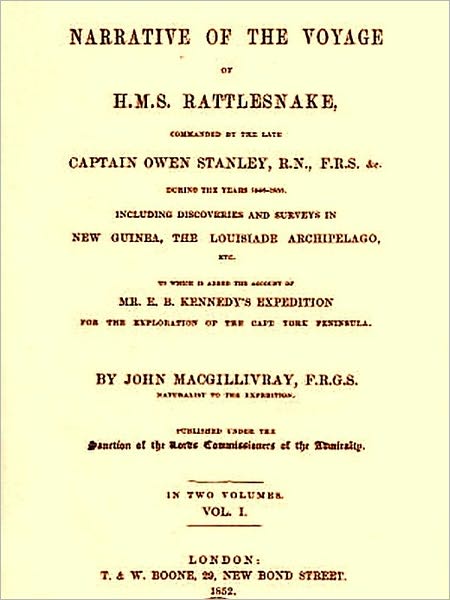 Narrative of the Voyage of H.M.S. Rattlesnake, Vol I-II, Complete