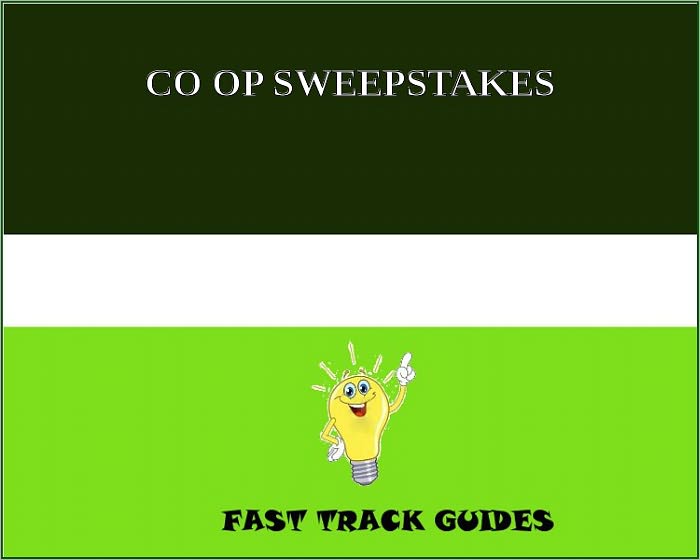 CO OP SWEEPSTAKES