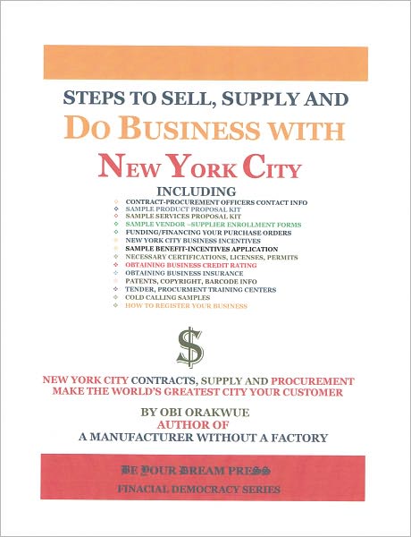 Steps To Sell, Supply and Do Business With New York City