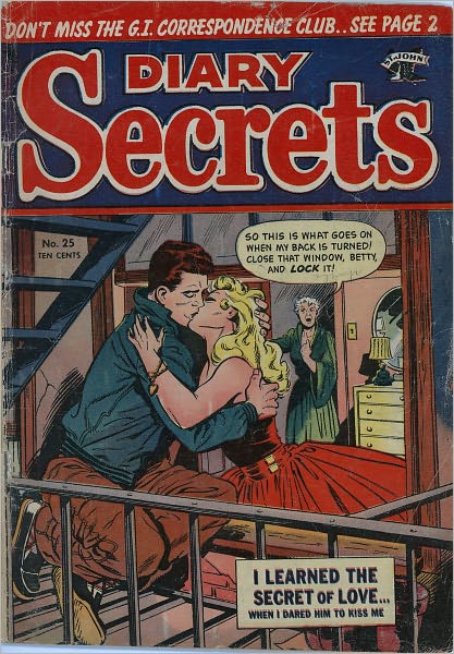 Diary Secrets Number 25 Love Comic Book