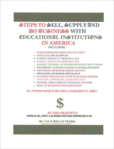 Steps To Sell, Supply and Do Business With Educational Institutions in America