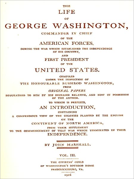 The Life of George Washington, Vol. 3 (of 5) [Illustrated]