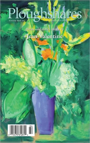 Ploughshares Winter 2008-09 Guest-Edited by Jean Valentine