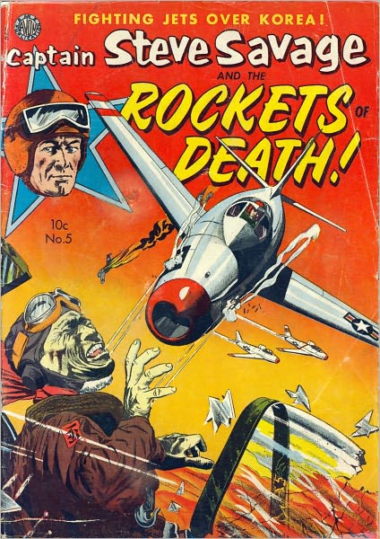 Captain Steve Savage Number 5 War Comic Book