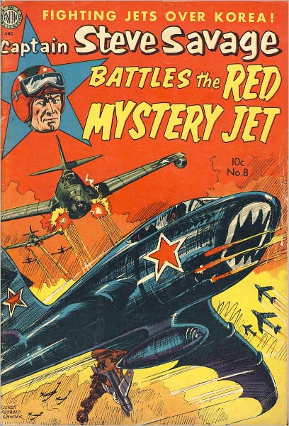 Captain Steve Savage Number 8 War Comic Book