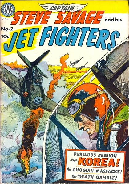 Captain Steve Savage Number 2 War Comic Book