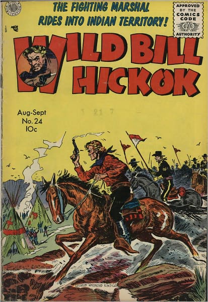 Wild Bill Hickok Number 24 Western Comic Book