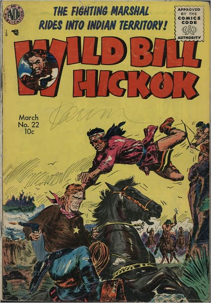 Wild Bill Hickok Number 22 Western Comic Book