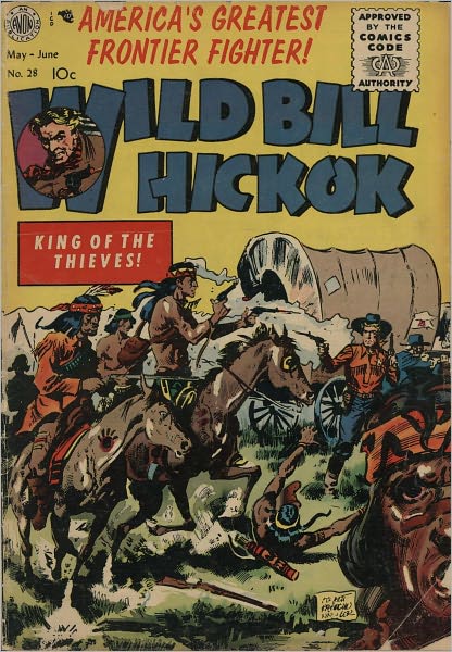 Wild Bill Hickok Number 28 Western Comic Book