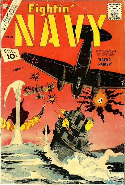 Fightin Navy Number 102 War Comic Book