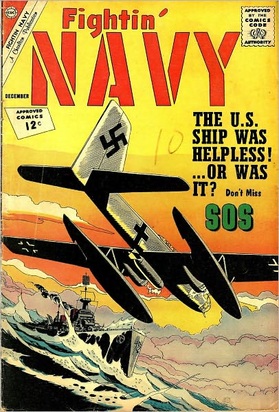 Fightin Navy Number 107 War Comic Book